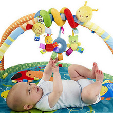 0-12 Months New Infant Toys Baby Crib Revolves Around The Bed Stroller Playing Toy Crib Lathe Hanging Baby Rattles Mobile 2024 - buy cheap