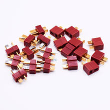 10 Pairs T Plug Male & Female Connectors Deans For RC ESC Lipo Battery 2024 - buy cheap