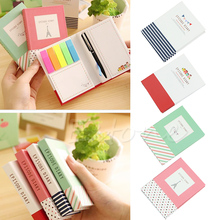 New Creative cute Hardcover Memo Pad Notepad Sticky Notes paper Kawaii school office supply Stationery 2024 - buy cheap