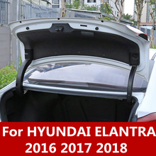 Capa protetora de haste de suporte hidráulico, 2 peças, acessórios automotivos para hyundai elantra 2016 2017 2018 2024 - compre barato