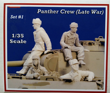 Масштаб 1/35, фигурка panzer crew из смолы, 4 фигурки 2024 - купить недорого