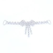 DIANCAN 92mm maiô diamante Rhinestone bikini conectores fivela fivelas de sapato UM grau diamante Underwear Bra Sutiã estendido 2024 - compre barato