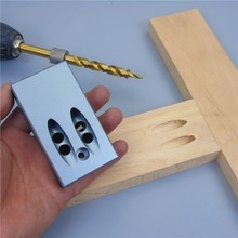 Dispositivo para furo oblíquo de madeira, utensílio para trabalho em madeira com 9.5mm 2024 - compre barato