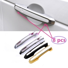 8 pcs Car Door Handle Decoration Cover Sticker Car-styling For Land rover Range Rover Sport 2014-18 as SV Upgrade accessories 2024 - buy cheap