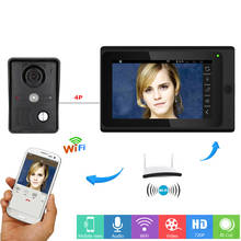 YobangSecurity 7 Inch Monitor Wifi Wireless Video Door Phone Doorbell Video Door Entry Camera Intercom System Android IOS APP 2024 - buy cheap
