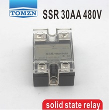 30AA SSR input 90-250V AC load 24-480V AC High voltage single phase AC solid state relay 2024 - buy cheap