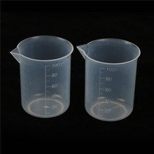 Пластиковый мерный стаканчик, 2 шт., кухонный инструмент с носиком, принадлежности 100 мл 2024 - купить недорого