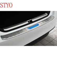 STYO Car stainless steel Exterior+Interior Rear Trunk sill plate cover trim For CAMRY 2018 2024 - buy cheap