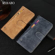 New Design! Vodafone Smart ultra 6 Case Luxury Wallet Flip PU Leather Case Protective Phone Cover With Card Slots 2024 - buy cheap