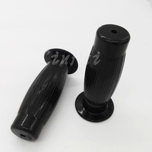 BLACK 7/8" 22mm Handle Bar Retro Rubber Motorcycle Bike Hand Grip For Cafe Racer Custom 2024 - buy cheap