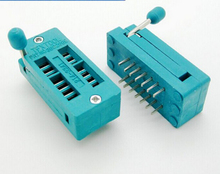 2pcs 14 Pin Universal ZIF DIP Tester IC Test Socket Narrow 2024 - buy cheap