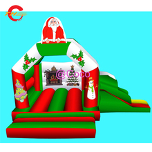 free air ship to door, Outdoor Inflatable Christmas Bounce House Combo for  Xmas party, inflatable jumping house with slide 2024 - buy cheap