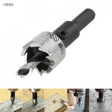 19mm HSS Hole Saw Cutter Drill Bits with Sharp teeth  for Pistol / Bench / Magnetic / Air Gun Drills 2024 - buy cheap