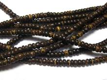 10 Strands of 16" Natural Dark Coconut Rondelle Beads 5mm 2024 - buy cheap