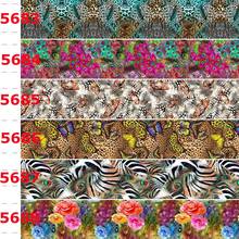 New 50 yards lively pattern ribbon printed grosgrain,satin ribbons free shipping 5677-5688 2024 - buy cheap