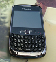 in stocked / Refurbished Original Blackberry Curve 9300 Mobile Phone unlocked QWERTY Keyboard 2MP Camera Black/ Free shipping 2024 - buy cheap