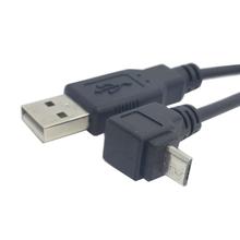 1 м под углом 90 градусов Micro USB штекер USB кабель для зарядки данных для сотового телефона и планшета 2024 - купить недорого