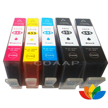 5PK,Printer Cartridge for Compatible HP 655 655XL Deskjet 4615 3520 3525 4620 4625 5525 6520 6525 e-All-in-One Printer 2024 - buy cheap