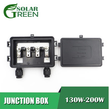Caixa de junção solar, para painel solar 130w 140w 150w 175w 180w 200w, conecta a caixa de junção pv, cabo de conexão com diodos 2024 - compre barato