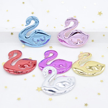 20Pcs 42mm PU Fabric Padded Appliques Kawaii Swan Patches for DIY Headwear Hair Clips Ornament Make Cake Topper Accessories H13 2024 - buy cheap