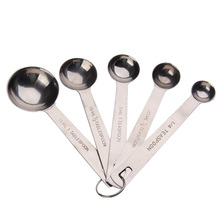 5 in 1 Useful Measuring Spoon Stainless Steel Delicate Table Coffee Tea Useful Great 2024 - buy cheap