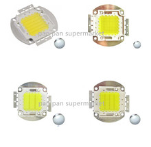 Chip de luz LED de 10W, 20W, 30W, 50W, 100W, CC, 12V, 36V, COB, lámpara LED integrada, diodos, Bombilla reflectora de foco DIY, blanco cálido 2024 - compra barato