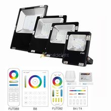 Mi.light 10W 20W 30W 50W 100W RGB+CCT LED Flood Light AC86-265V RF Remote / WiFi Control IP65 Waterproof LED Floodlight 2024 - buy cheap