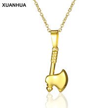 XUANHUA stainless steel jewelry neckless ax neutral decoration on the neck mass effect boho necklace wholesale lots bulk chocker 2024 - buy cheap