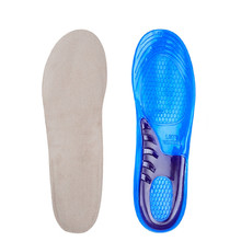 Силиконовые гелевые спортивные стельки, подушечки для ног, поддерживающие ортопедические подошвенные фасцииты, стельки для бега, стельки для обуви, подушки 2024 - купить недорого