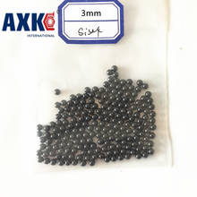 Axk 100 шт. 3 мм Si3n4 керамические шарики 100 шт. нитридные шарики кремния, используемые в подшипниках/насосах/линейных слайдерах/валовых шариках 3 мм G5 2024 - купить недорого