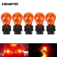 Vehemo 5Pcs 3157 Car Mini Signal Light Bulb Red Wedge Shape Auto Universal Durable 2024 - buy cheap