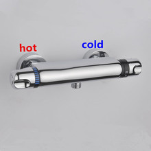 Grifo termostático inteligente para ducha, válvula de mezcla termostática de latón, grifo de baño de Mezclador de Baño caliente y fría 2024 - compra barato