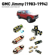 Luzes led internas para gmc jimmy 1983-1994 10pc, kit de iluminação automotiva, lâmpadas canbus 2024 - compre barato