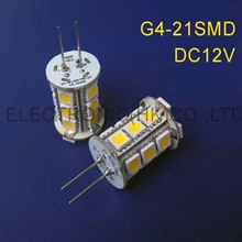 Alta qualidade 5050 DC12V 4W G4 conduziu a iluminação de cristal, 12v G4 diodo emissor de luz lâmpadas, g4 led Lâmpadas do candelabro frete grátis 100 pçs/lote 2024 - compre barato
