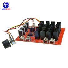 DC 10-50V 12V 24V 48V 48V 3000W 60A de alta potencia controlador de velocidad del Motor PWM HHO RC controlador módulo con potenciómetro giratorio 2024 - compra barato