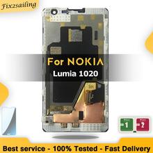 Display For Nokia Lumia 1020 LCD Display With Touch Screen Digitizer Assembly With Frame Replacement Parts 2024 - buy cheap