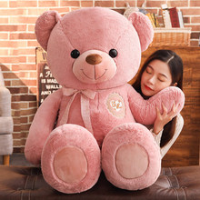 Giant Teddy Bear Kawaii Big 100cm Stuffed Soft Plush Toy Large Embrace Bear Chrildren Kids Doll Girlfriend Birthday Gift 2024 - buy cheap