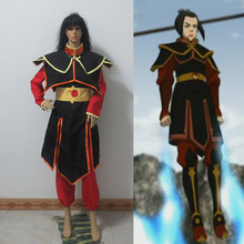 Azula Fire Nation Princess Avatar The Legend of Korra Cosplay Costume Customized Free Shipping 2024 - buy cheap