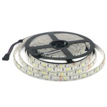 RGBW 5m 300 LEDs 5050 SMD 12V dc LED strip flexible light 60 led/m IP65 LED decorative light strip 10M/lot 2024 - buy cheap