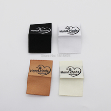 free shipping wholesales handmade tags/woven labels for handmade items clothing label 2024 - buy cheap