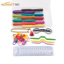 KOKNIT-Conjunto de botones ergonómicos con mango de goma Circular, conjunto de botones de goma con funda 2024 - compra barato