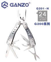 Ganzo G200 series G201-H Multi pliers 24 Tools in One Hand Tool Set Screwdriver Kit Portable Folding Knife Stainless Steel plier 2024 - buy cheap