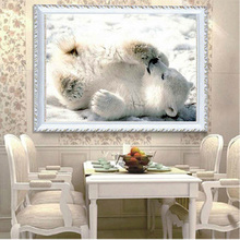 Diamond Embroidery Diy Diamond Painting Cross Stitch Kits Diamond Mosaic Polar bear Full Square Diamond Embroidery AD025 2024 - buy cheap