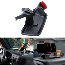 Soporte de GPS para coche ABS para Interior de coche de automóviles soporte de teléfono GPS multimontaje para Jeep Wrangler JK accesorios soporte de teléfono 2024 - compra barato