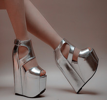 Пикантные женские туфли для ночного клуба в европейском и американском стиле простые элегантные босоножки на очень высоком каблуке 17 см, на... 2024 - купить недорого