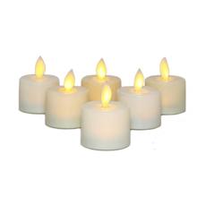 Pack of 2 Led Flameless Candles for Fireplace Candelabra or Desk Decor Flickering White Light Moving Flame Wick Pillar Candle 2024 - buy cheap