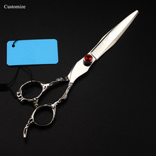 Customize japan 7 inch Maya Pet dog grooming hair scissors dog cutting barber pet grooming thinning shears hairdressing scissors 2024 - buy cheap