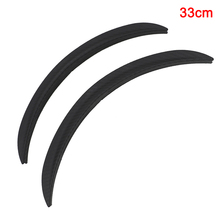 Carbon Fibre Fender Flare Wheel Eyebrow Decorative Strips Car Tires Suitable Round Rubber Stickers Arch F-Best 2024 - buy cheap