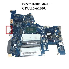 Hot Excellent For lenovo 300-15ISK Laptop Motherboard With I3-6100U DDR3 5B20K38213 NM-A482 100% working 2024 - buy cheap