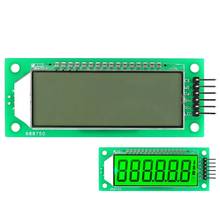 LCD Display Module Green Backlight 2.4 inch 6-Digit 7 Segment HT1621 LCD Driver IC with Decimal Point for Arduino 2024 - купить недорого